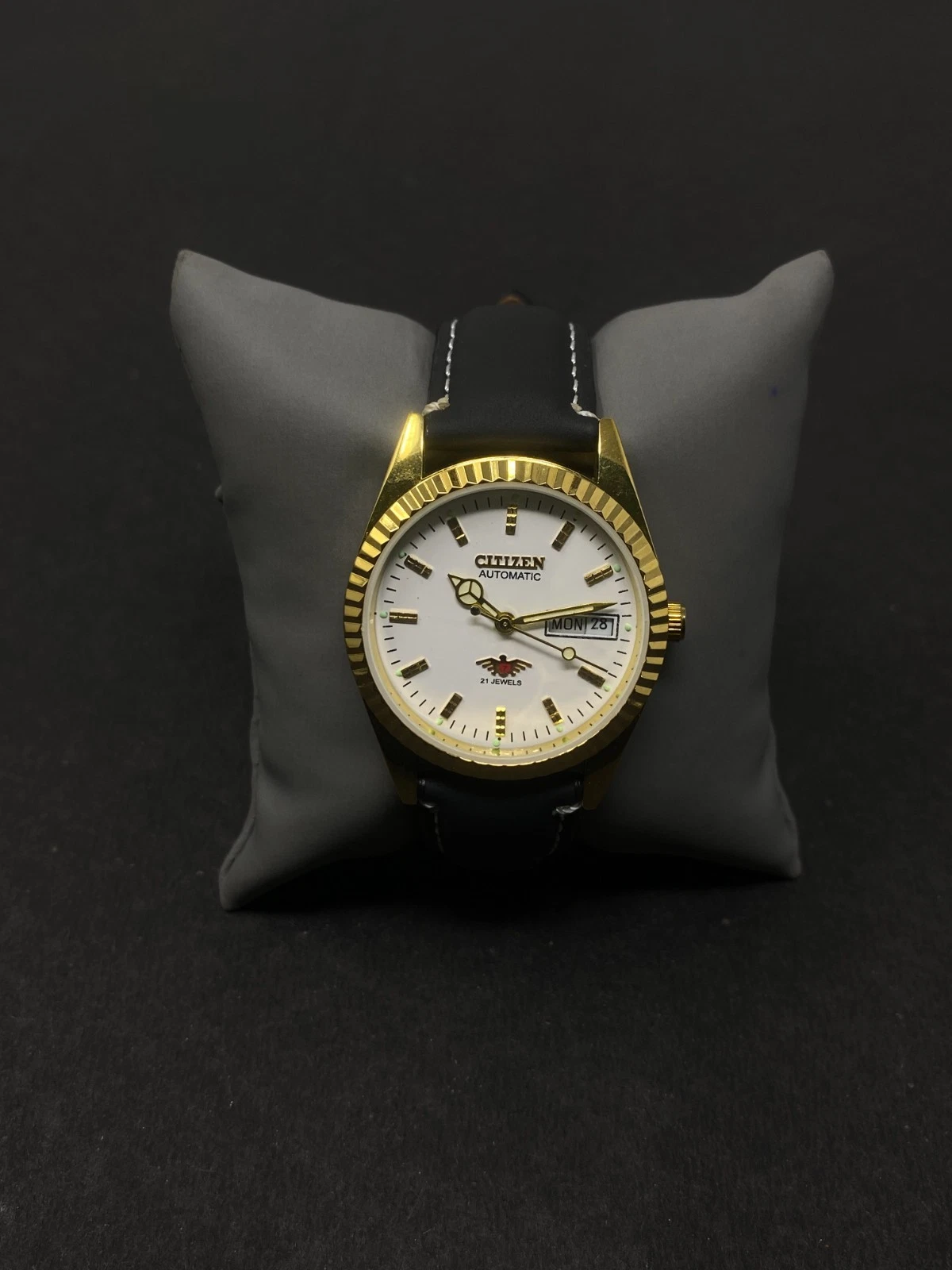 Vintage Citizen Automatic 8200A Japan Movement Day-Date Men's Wrist Watch