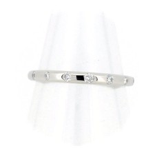 Bvlgari Fedi Diamond Ring 7-Point Diamond US Size 5.25 Pt950 Platinum