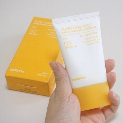 CELIMAX Brightening Pore Dark Spot Sunscreen 50ml SPF50+ PA++++ Sonnencreme NEU