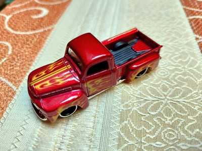 Hot Wheels, 1949 Ford F1 Pickup, weinrot, 2018 HW FLAMES 4/10. NEU ohne OVP !