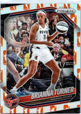 Brianna Turner 2025 Panini Prizm WNBA Logo Prizm #105 Indiana Fever