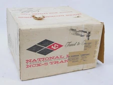 National NCX-5 Vintage Ham Radio Transceiver + Box (SN 82-8391, untested)