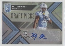 2018 Panini Elite Draft Picks Draft Picks Auto MJ Stewart #217 Auto 0w8