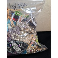 Jewelry Lot Ophelia Repurpose Bag 4 Plus Lbs Beads/Craft/Repurpose Pieces