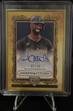 2025 Topps Gilded Collection Andrew McCutchen Gallery of Gold Auto /10 Pirates 