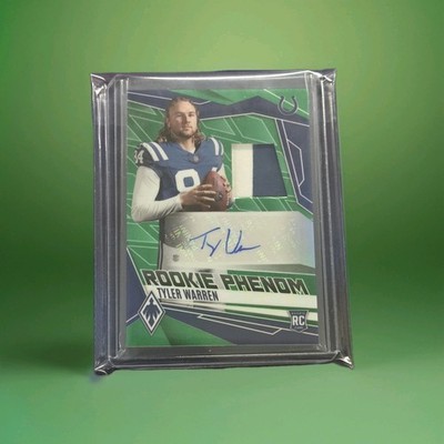 2025 Panini Phoenix Tyler Warren Rookie Phenom RPA /25 Patch Auto