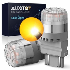 2x Bright 3157 Led Turn Signal Parking Light 3156 Blinker Bulb Yellow Amber
