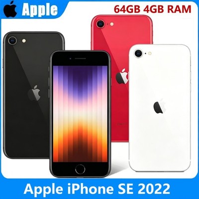 Neu Apple iPhone SE 3. Gen 2022 Smartphone Handys Ohne Vertrag 64GB 4GB RAM