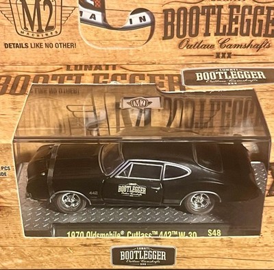 M2 Machines Lunati Bootlegger 1970 Oldsmobile Cutlass 442 W-30 1/64 Ltd Ed