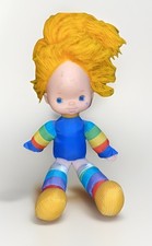Vintage 1983 Rainbow Brite Stuffed Girl Doll Plush Hallmark Mattel Bright 18"