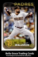 2024 Topps Series 1 Matt Waldron #162 San Diego Padres RookieMLB Baseball