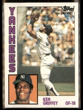 1984 Topps - Ken Griffey Sr. #770 - NM - Baseball
