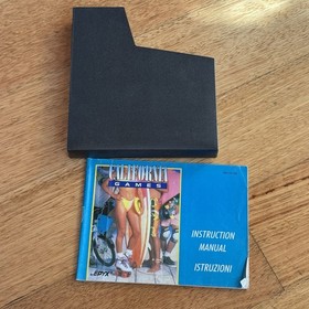 California Games Complete Nintendo NES FAME PAL