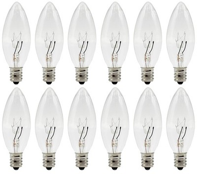 Creative Hobbies  Replacement Light Bulbs for 12 Count (Pack of 1), White 