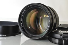 EXCELLENT Voigtlander NOKTON 75mm F/1.5 Vintage Line ASPH. VM Black Leica M
