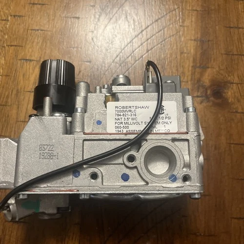 Robert Shaw Grayson 7000 MVRLC #784-821-316 1/2 PSI Millivolt Only