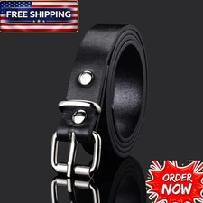 LEATHER BELTS FOR KIDS CHILDREN SKINNY BELT GIRLS BOYS BELT LEATHER UK BELTS