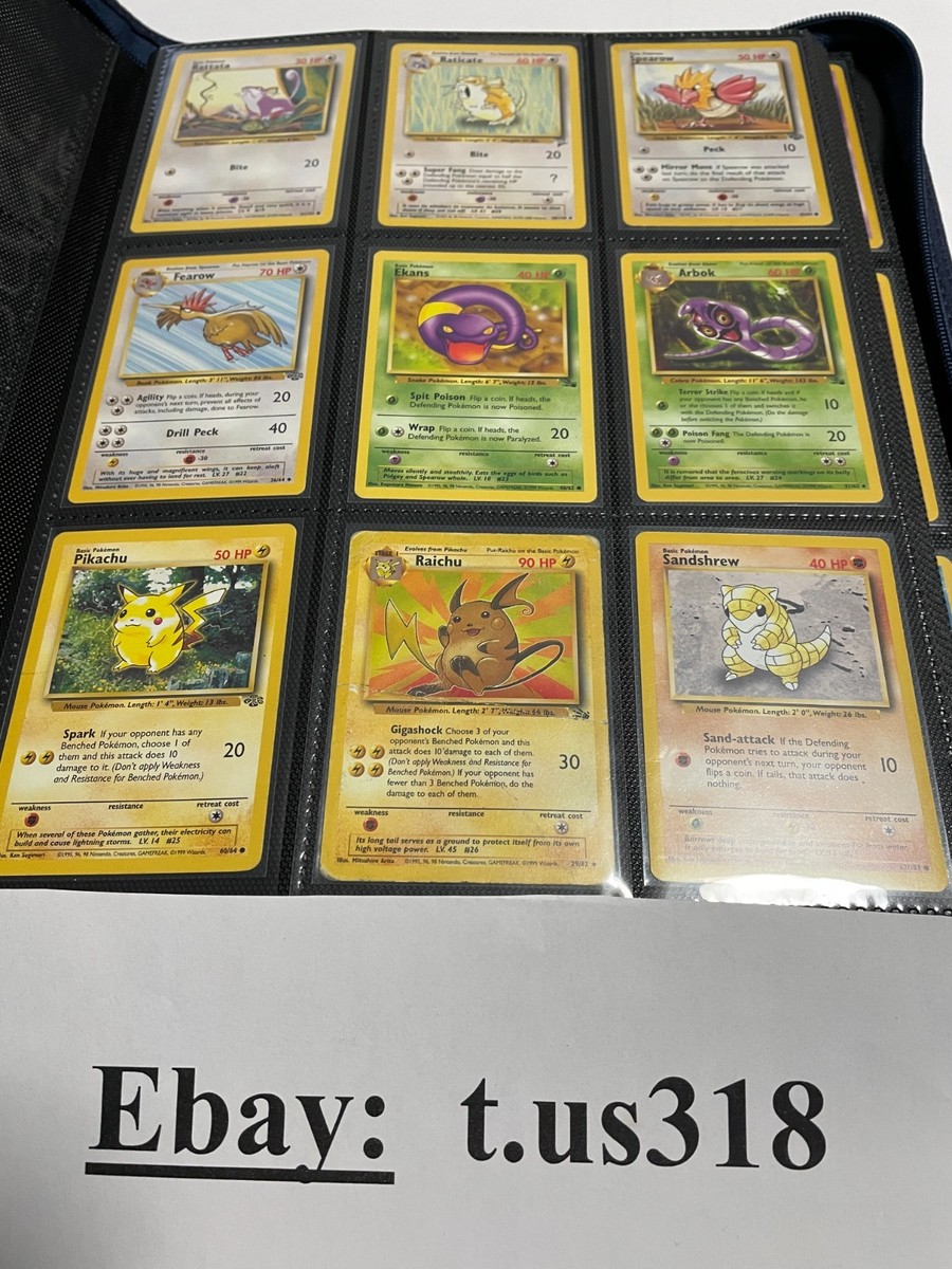 ⭐ Complete Original Pokemon Cards Set #1-151 Vintage 151 + Navy