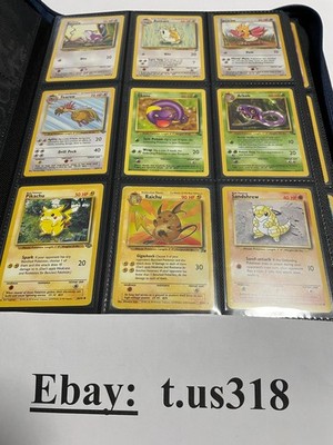 ⭐ Complete Original Pokemon Cards Set #1-151 Vintage 151 + Navy