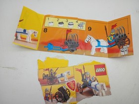  Vintage Lego Castle Lion Knights 6016 Knights' Arsenal (1987) Complete *Read*