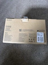 Sony FX3 ILME-FX3 Full Frame Cinema Line Camera Body + XLR Handle + Battery BOX