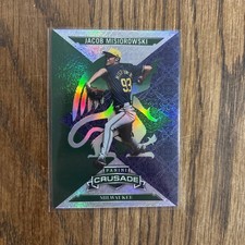2025 Panini Crusade Baseball - Jacob Misiorowski #98 Green Prizm /249