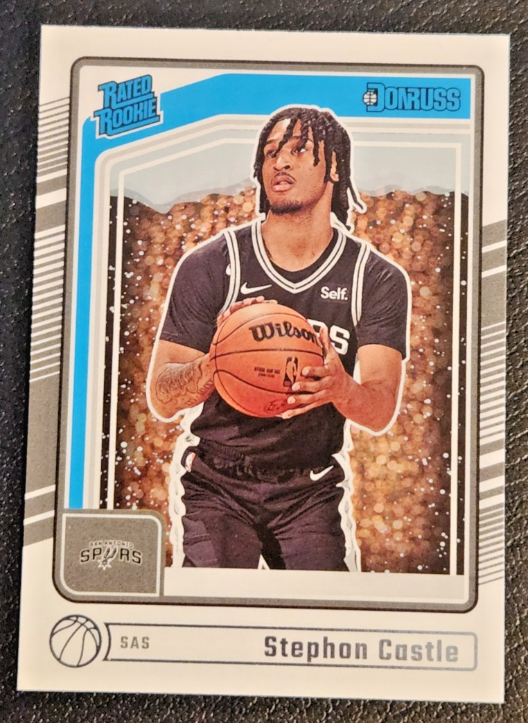Stephon Castle ROOKIE WINTER Rated Rookie ( 2024-25 Panini Donruss - #244 RC )