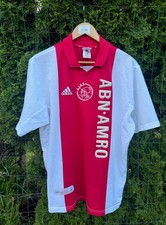 AJAX 2000/2001 HOME FOOTBALL SOCCER VINTAGE SHIRT  RARE JERSEY ADIDAS Size S MEN