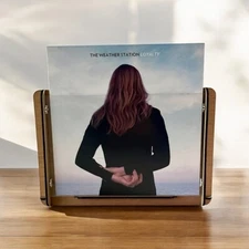 Vinyl LP Storage/Display Box + The Weather Station's Lyrical 2015 Loyalty Album