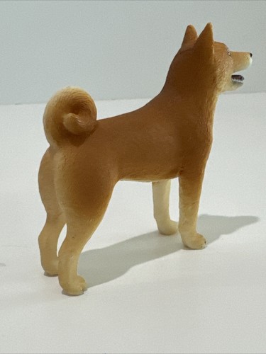 Mojo Realistic Animal Model Figures Shiba Inu Dog And Puppy Set Of 2 - Picture 6 of 14