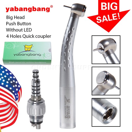 Yabang Dental High Speed Handpiece with 4 Hole Quick Coupler Swivel Fit KaV - Picture 5 of 17