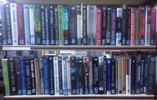 LARGE PRINT CRIME: LARGE job lot box of 18 mixed adult books