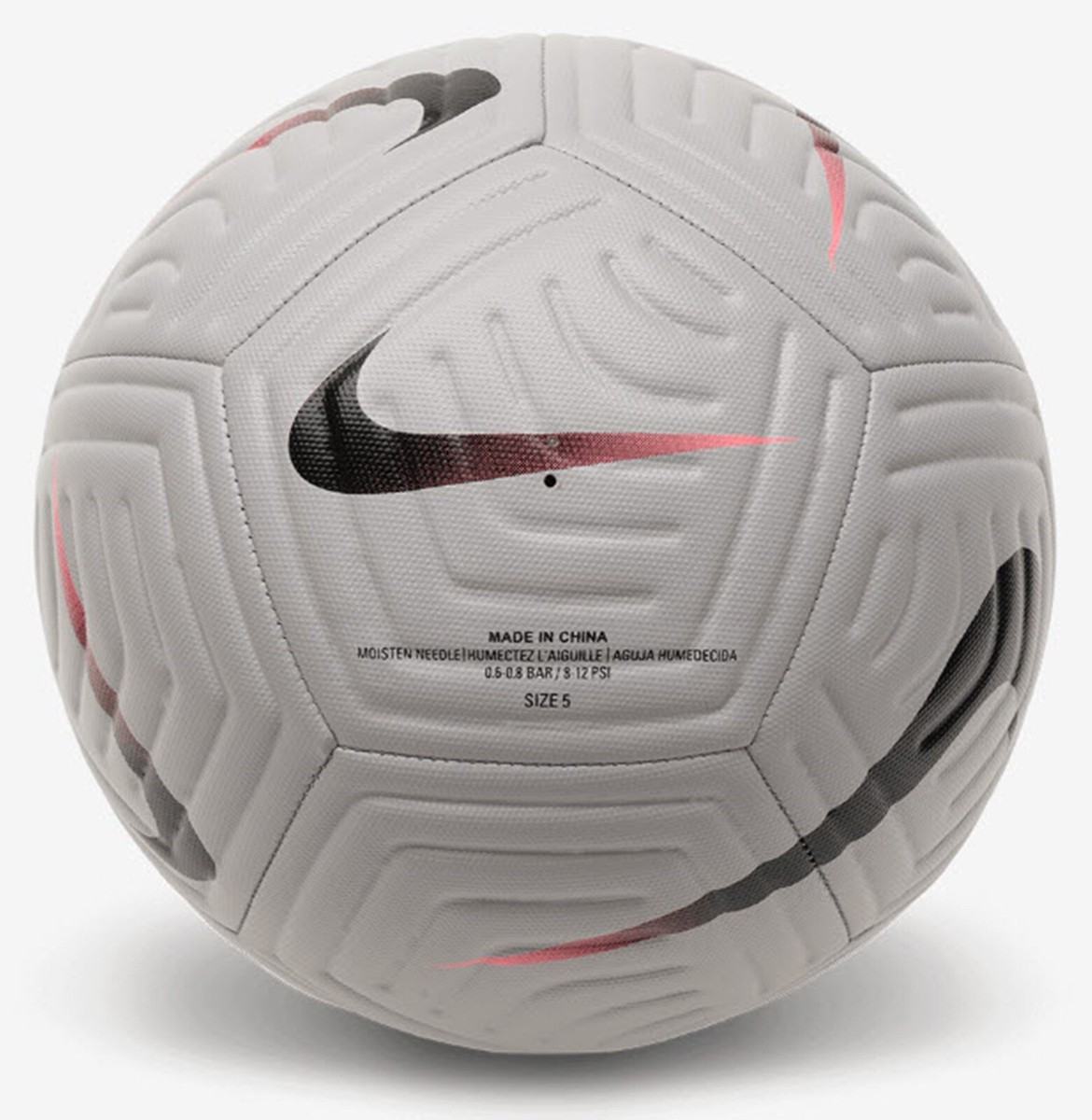 Nike Unisex Academy ELITE Soccer Ball Gray Football Futsal GYM