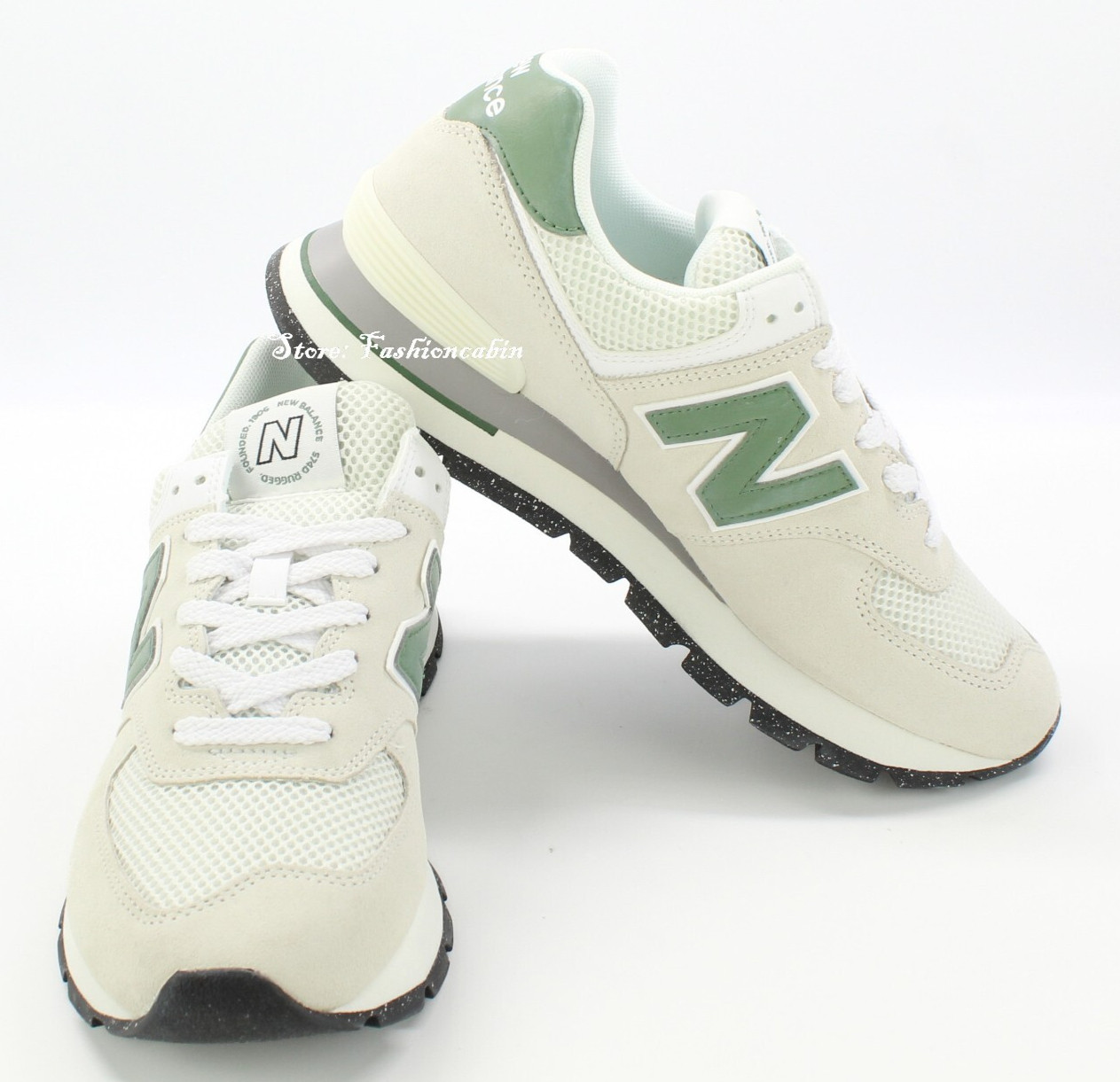 New New Balance 574 Rugged Sneaker Unisex-Comfy for Daily & Streetwear Women 9D