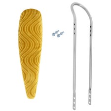 20" Original OG LOWRIDER Velour Gold Banana Seat W/Chrome SissyBar 20" Bicycle