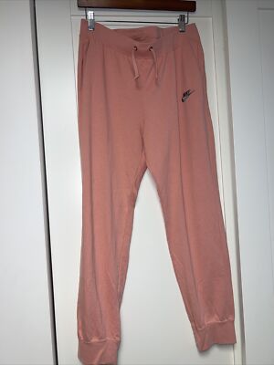 peach nike sweatpants