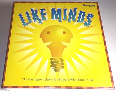 Pressman LIKE MINDS Game for Players Who Think Alike - Adult Party Game
