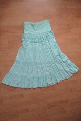 Damen Sommerrock Rock bohemian romantisch luftig Gr. 36 38 mint Top Zustand!