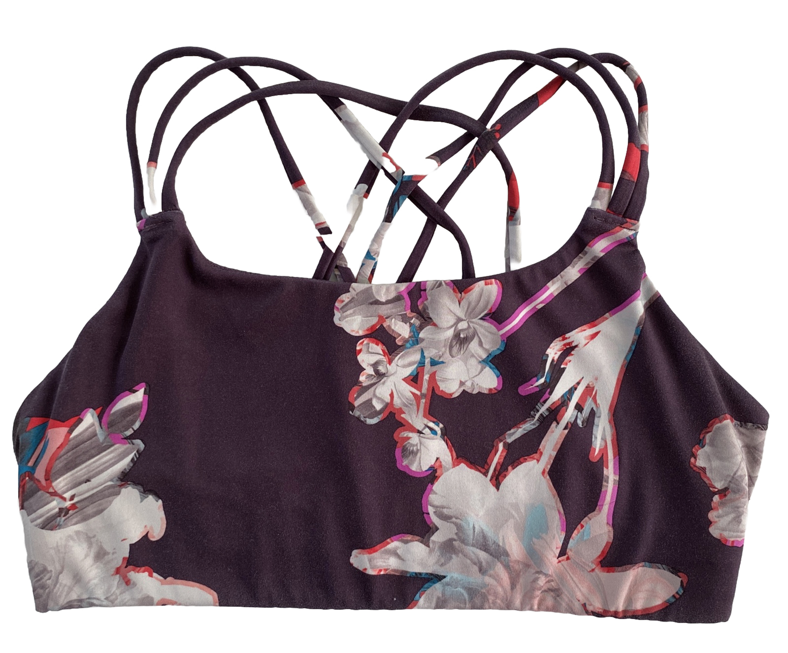 Athleta Hyper Focused strappy sports bra size Medium … Gem