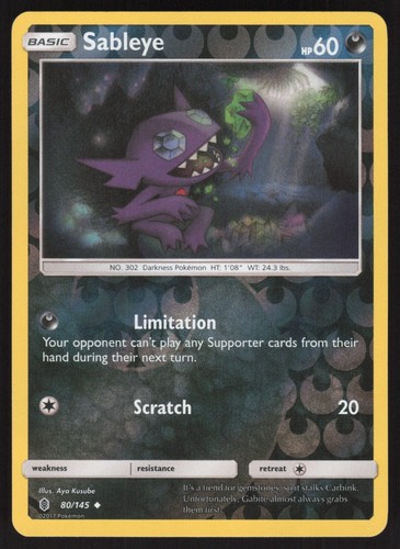 Pokémon Karte Vanillite – 33/145, Common, Reverse Holo, Sun & Moon: Guardians Rising