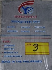 Kulambo - Philippine Mosquito Net Size 3 Gray 