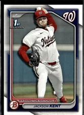 2024 Bowman Draft Paper Jackson Kent Washington Nationals #BD-174 5 Card Lot