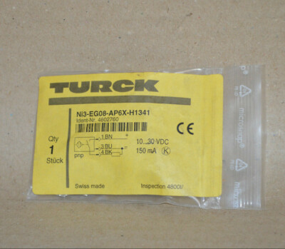 TURCK Ni3-EG08-AP6X-H1341 Induktiver Sensor 4602760 NEU OVP