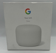 Google Nest WiFi H2D Snow White Dual Band Transmit Beamforming Router GA01144-US