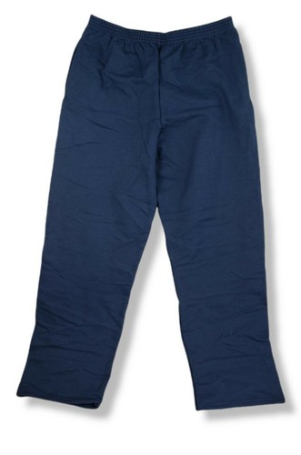 Champion P890 Unisex Youth Double Dry Action Fleece Open Bottom Pant, Navy - XL - Picture 4 of 11