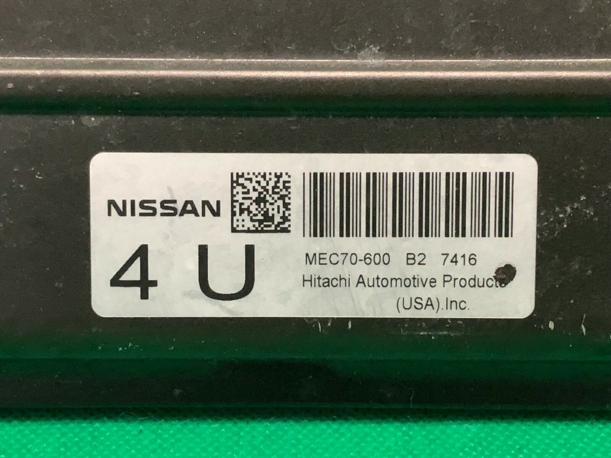 07 Nissan Pathfinder 4.0 Engine Hitachi Control Module ECU