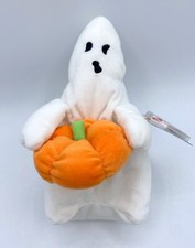 -L TY BEANIE BABY BABIES WITH TAG 2005 HALLOWEEN GHOST GHOUL PUMPKIN