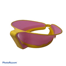 PINK YELLOW BABY CHILD HAIR SHAMPOO RINSER HAT SPLASH GUARD WASH LITTLE RINSER