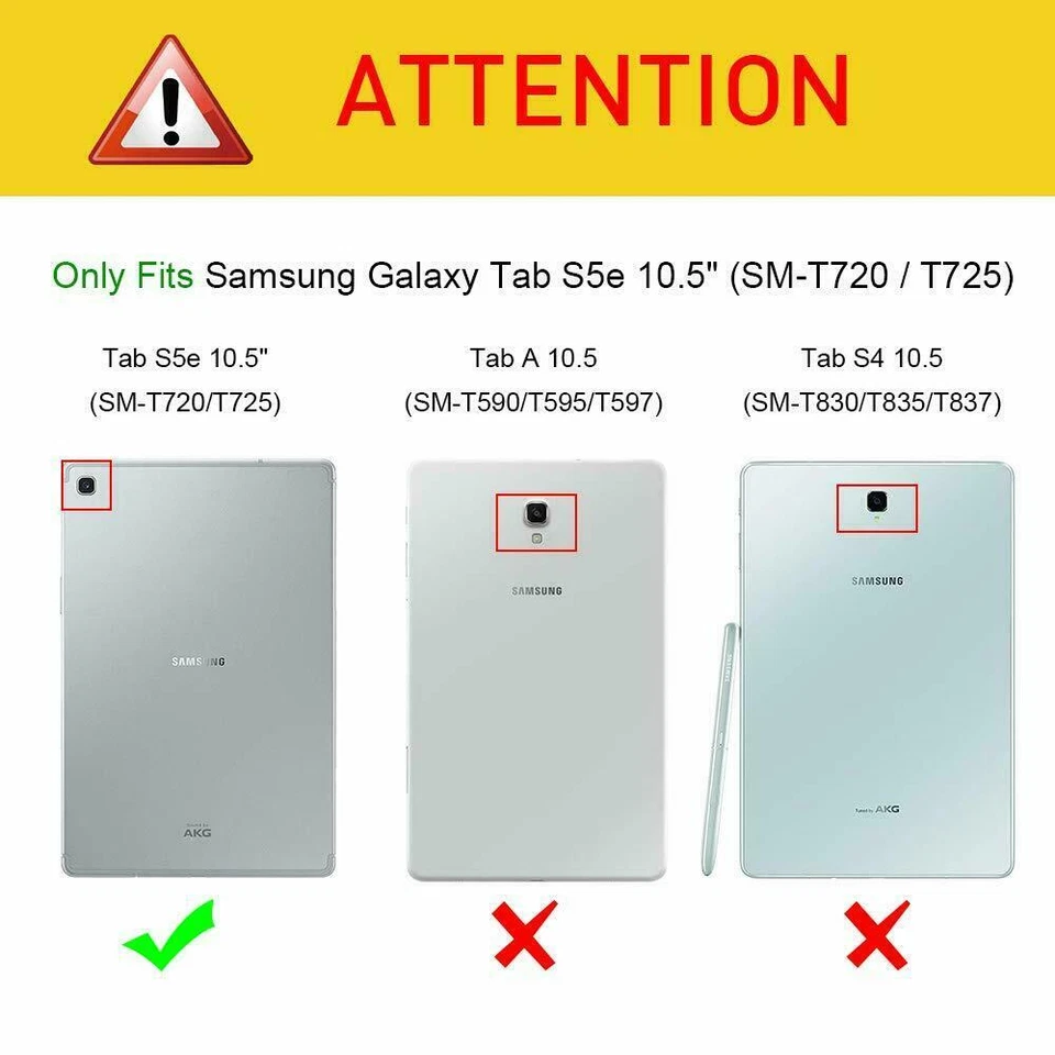 2PCS For Samsung Galaxy Tab S5e T720 T725 10.5" Tempered Glass Screen Protector - Image 3 of 3