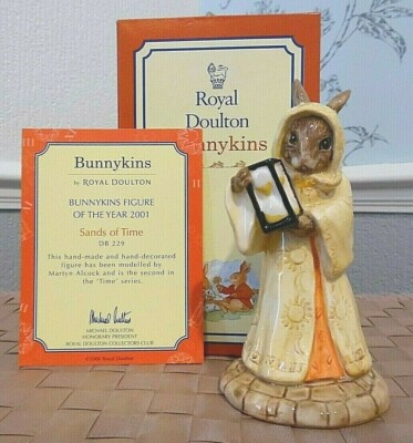 royal doulton (item2790) SANDS OF TIME BUNNYKINS DB229 LIMITED EDITION neuwertig